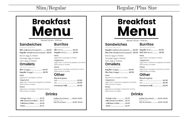 NNM 2023 265 menu