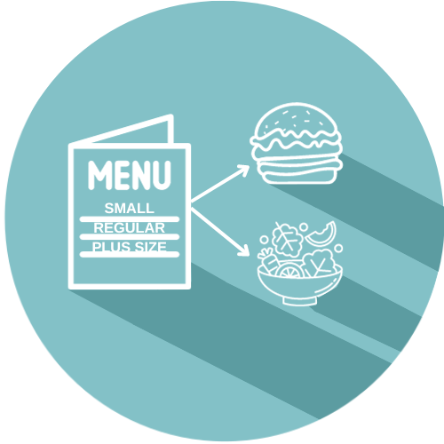 Small, Regular or Plus Size? How Restaurant Menu Labeling Influences Healthy Eating